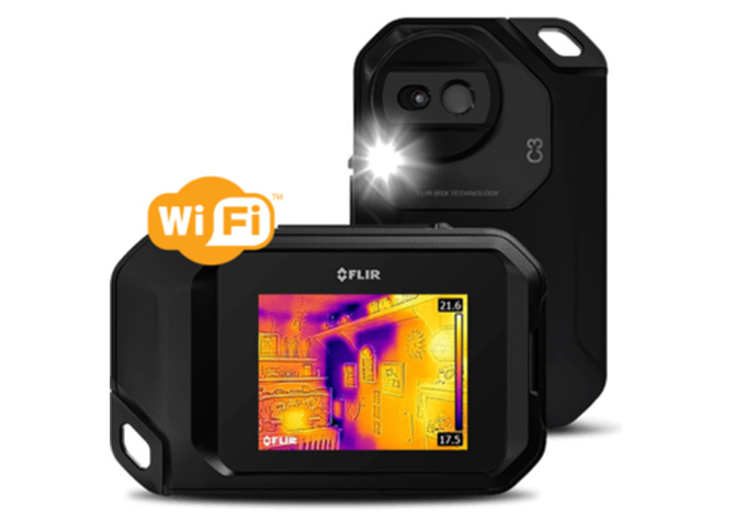 コンパクトサーモグラフィ FLIR C3