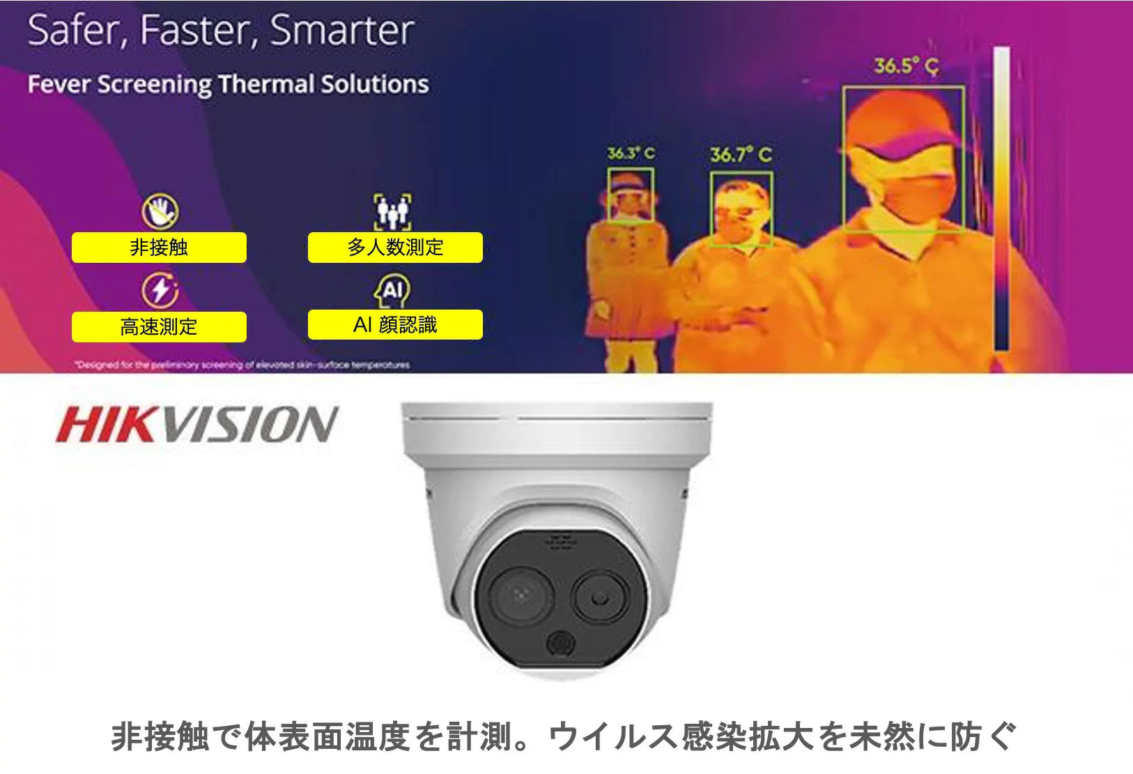 コンパサーマルカメラ　タレット型